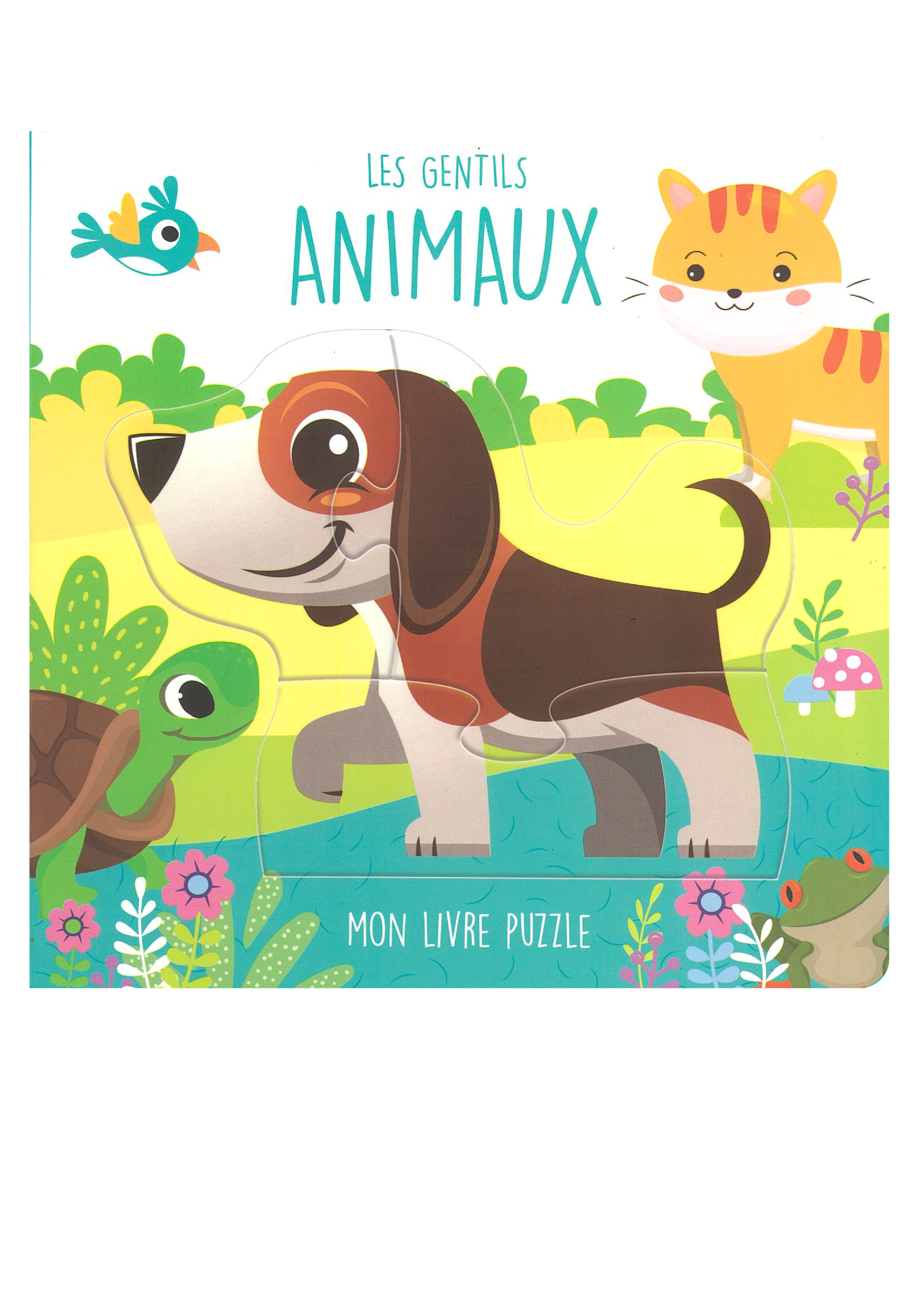 Les Gentils Animaux - Mon Livre Puzzle